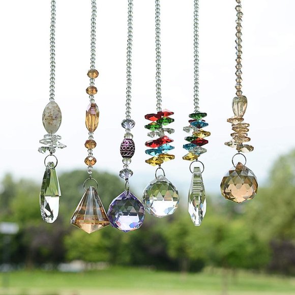 Free People Crystal Balls Pendant Ornament Hanging - Picture 4 of 10